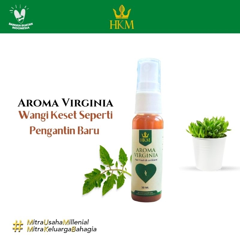 AROMA VIRGINIA spray - parfum - rapet wangi - perapat Miss v ampuh - jamu Madura - Empot ayam super 