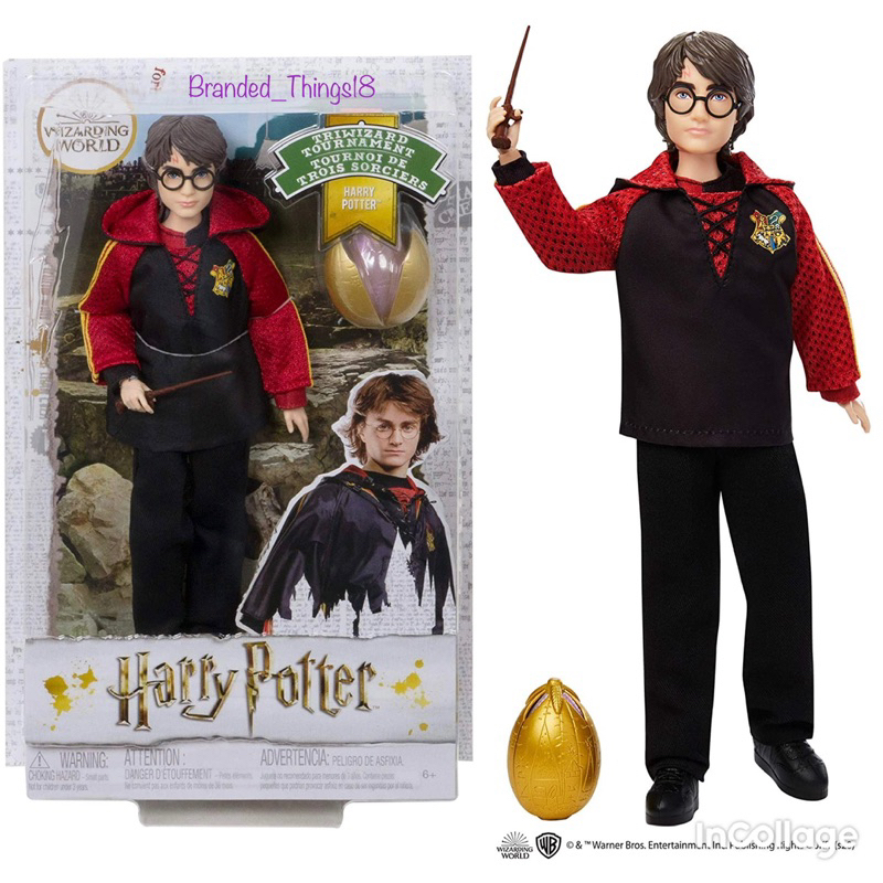 Harry Potter Triwizard Tournament Egg Mermaid Wizarding World Dobby House Elf Doll Boneka Worlds Mag