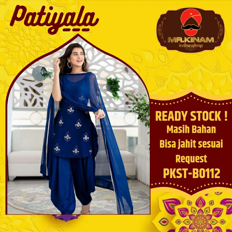 BAHAN PAKISTANI DRESS [PKST-B0112] | BAJU INDIA | SETELAN INDIA | SALWAR KAMEEZ