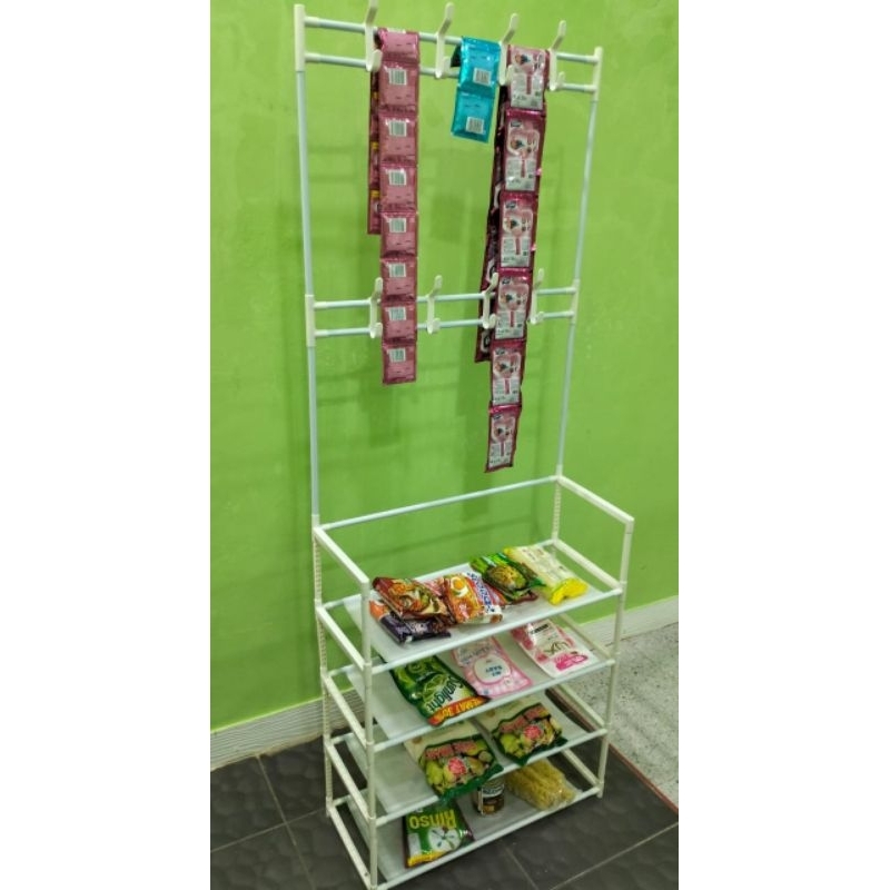 rak / hanger tempat menggantung cemilan