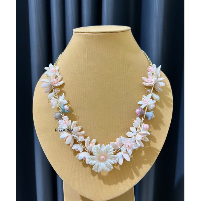 Kalung Rante Mutiara / Kalung Choker / Kalung Mutiara / Kalung Korea