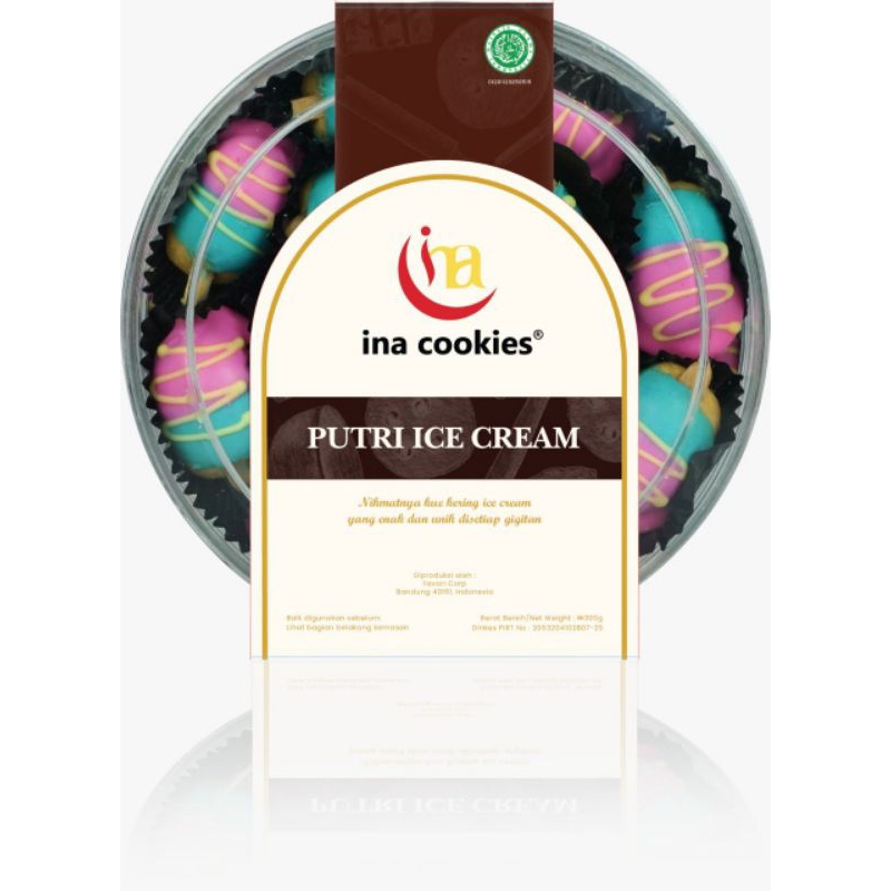 Ina Cookies Putri Ice Cream Ina Cookies Original Kue Kering Enak Toples Reguler