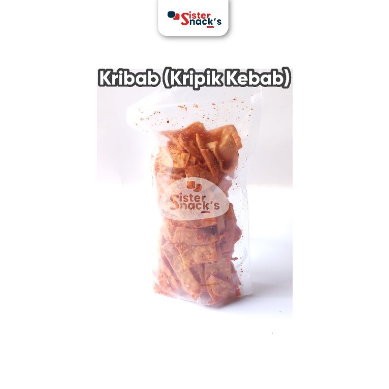 

[SISTER SNACKS] Kribab (Kripik Kebab) Balado 70gr