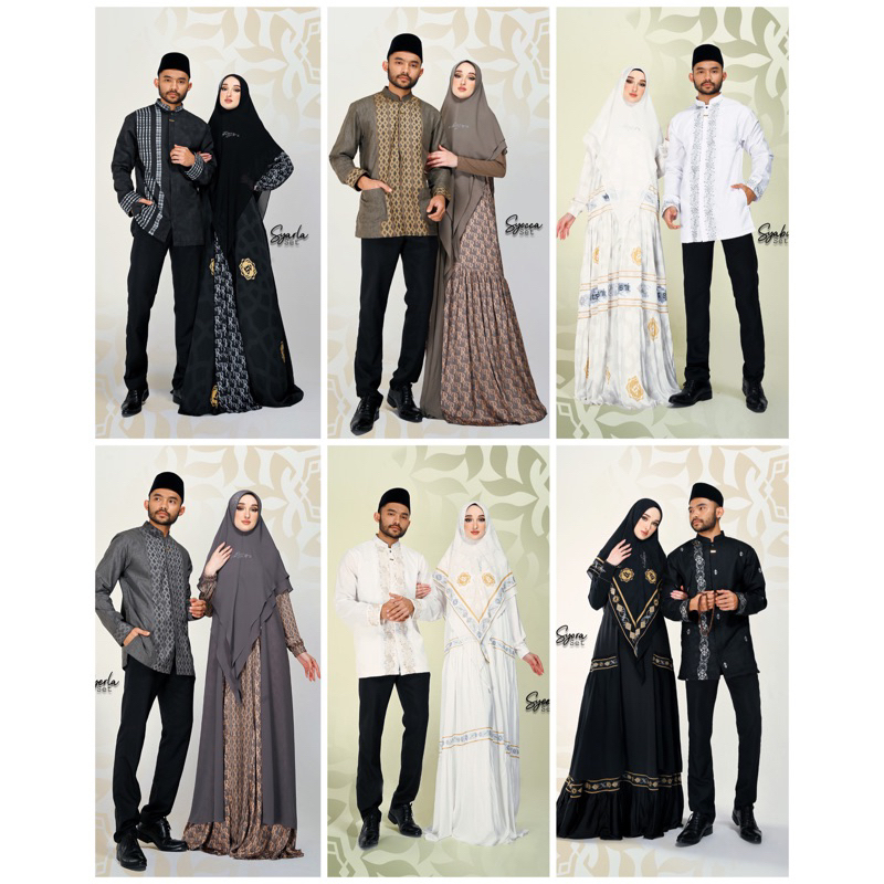 COUPLE RAYA SERIES SYOCCA,SYERLA,SYEERA,SYARLA,SYABILLA DAN SYORA BY QNANZ