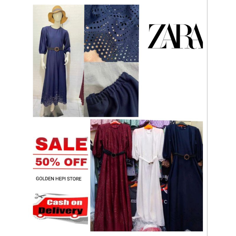 Dress Wanita Z*ARA Maxy Dress