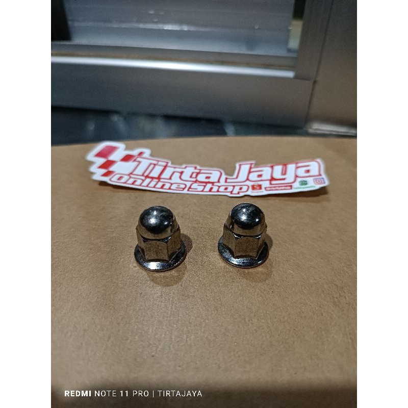 baut mur tanam L stainles knalpot yamaha rx king force1 fiz fizr alfa