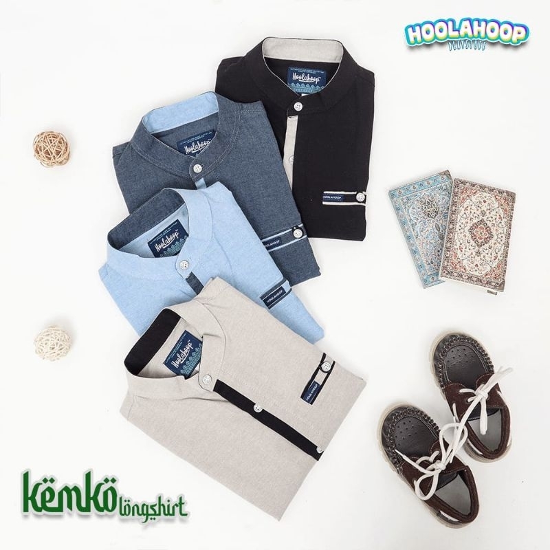 Ready ‼️ Kemko Anak Cowo Premium Longshirt Series by Hoolahoop