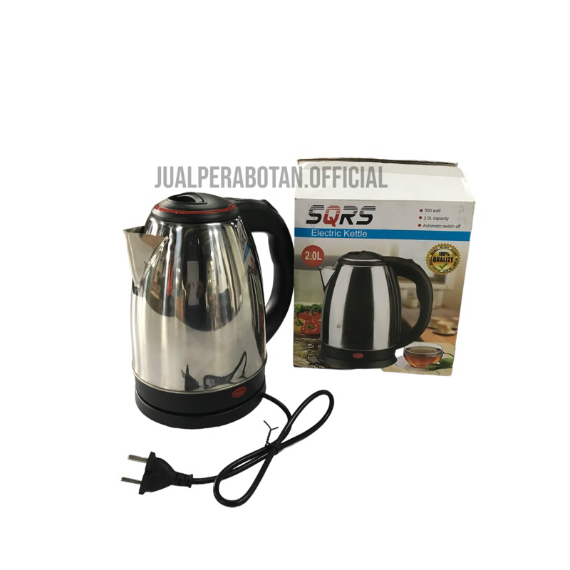 Teko Listrik SQRS 2 Liter Electric Kettle