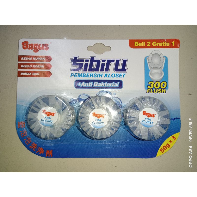 BAGUS SIBIRU PEMBERSIH KLOSET/ BELI 2 GRATIS 1