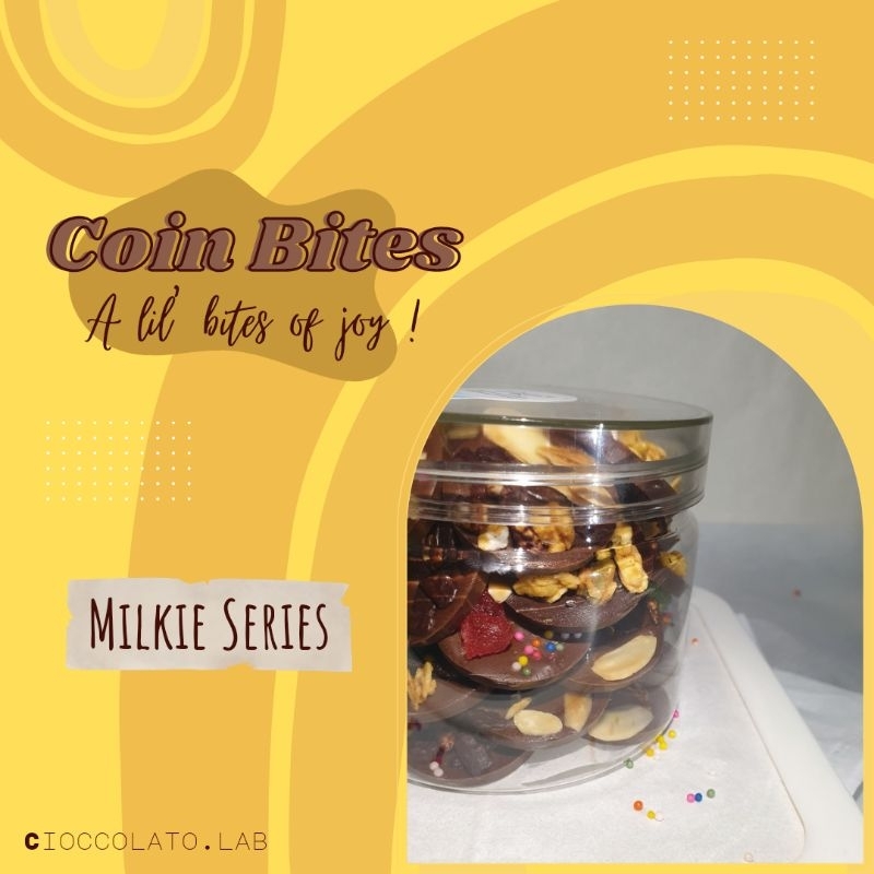 

Cokelat Gift / Cokelat Hampers / Coin Bites (MILKIE Series)