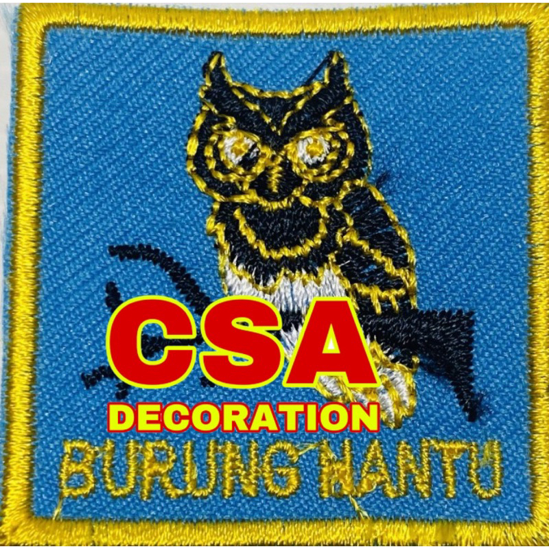 

TANDA REGU PRAMUKA PUTRA BURUNG HANTU [ 10 BADGE + 1 BENDERA ] 1 SET