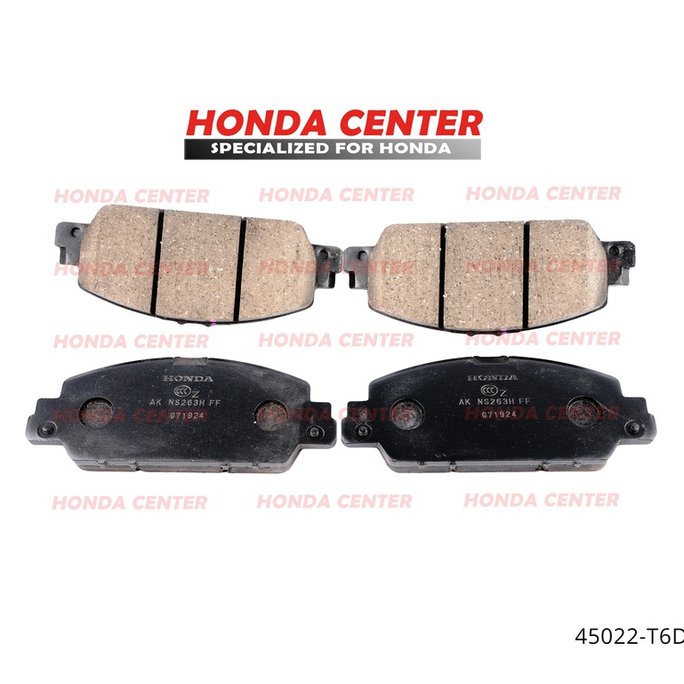 Asli original honda,kampas rem brake pad sepatu rem depan honda HRV ODYSEEY RC1 ACCORD CR2 2013 2014 2015 2016 2017 2018 2019 2020 2021 2022