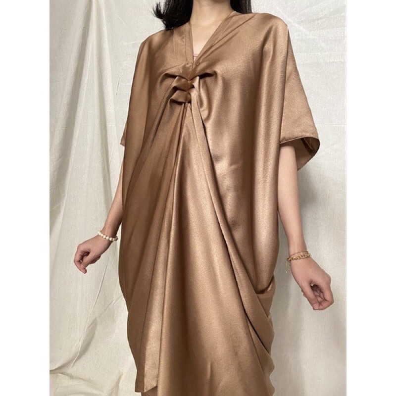 KAFTAN SATIN LEBARAN / KAFTAN Lebaran / Baju lebaran