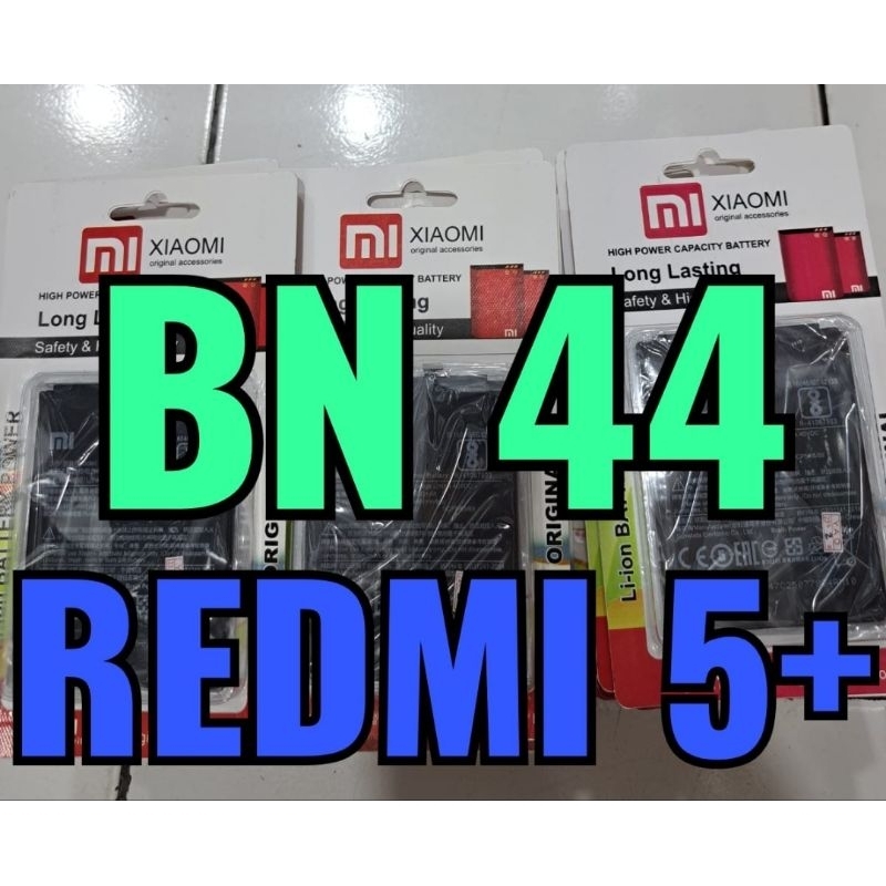 Baterai BN44 Redmi 5+ Redmi 5 Plus, Baterai BN44, Baterai Redmi 5+, Baterai Redmi 5 Plus