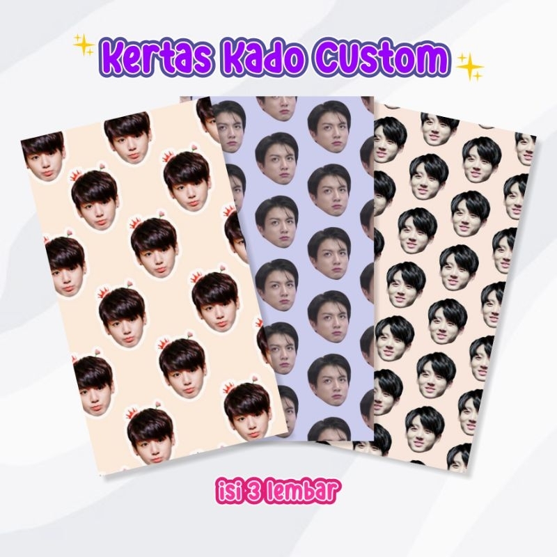 

Kertas Kado Custom Gambar
