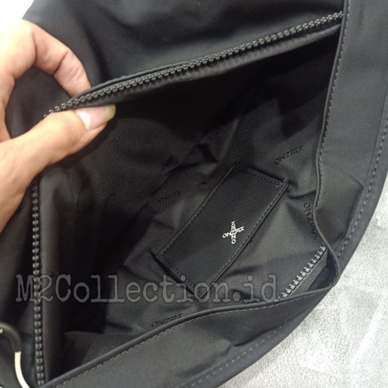 Waist Kz X Jumbo Black Belt Bag Tas Pinggang Original Quality