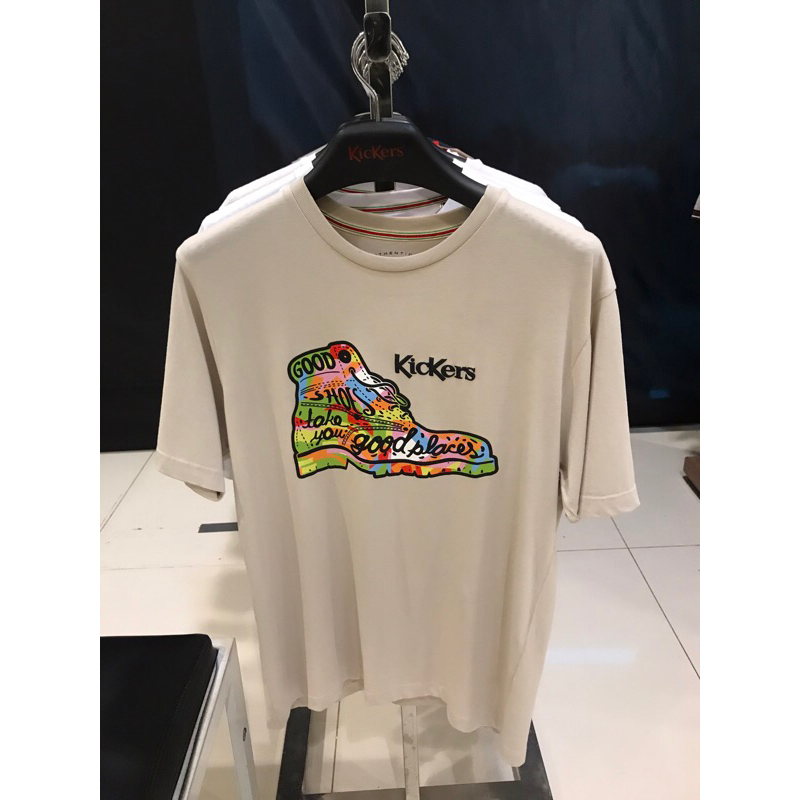 "BIG SALE" Tshirt Kaos Oblong Baju Pria Kickers Original