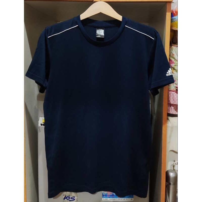 KAOS OLAHRAGA ADIDAS CLIMALITE SECOND BRANDED