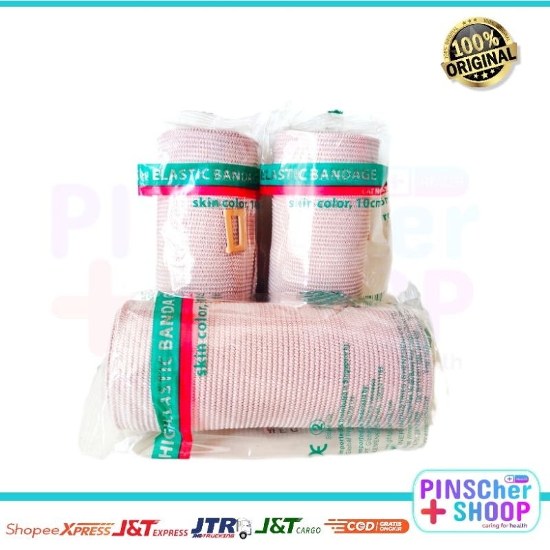 Winner Elastic Bandage Verban Cokelat Perban Cedera Tulang