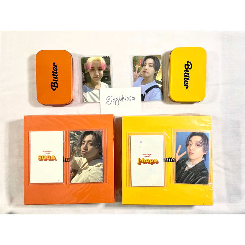 OFFICIAL ALBUM BUTTER FULLSET RPC JUNGKOOK