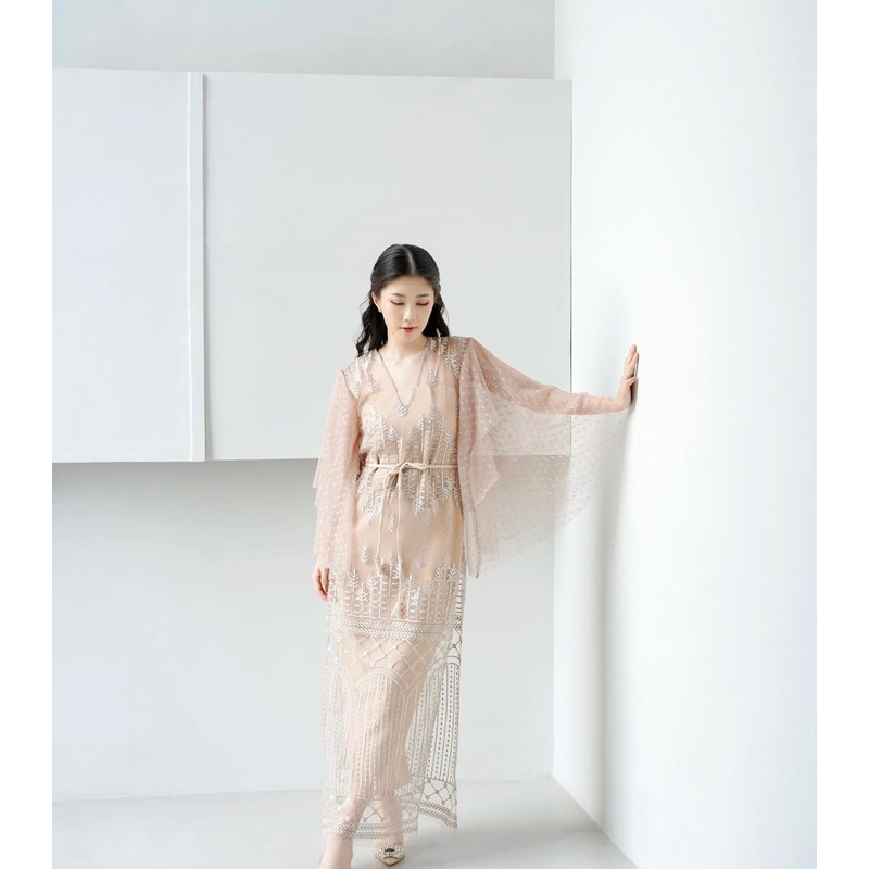 (SEWA / RENTAL) baju kondangan dress aura label