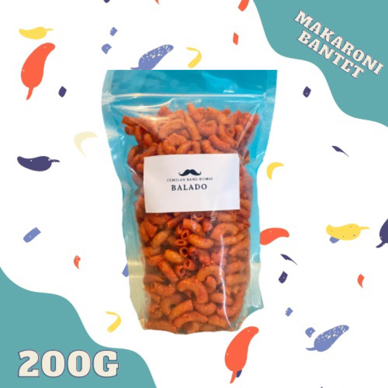 

makaroni bantet makaroni renyah makaroni garing 200g Rasa BALADO