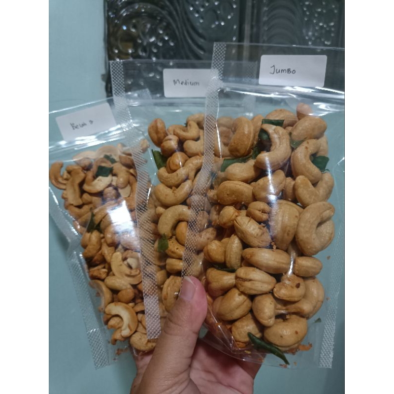 

cemilan kacang mede mete matang 100gr premium