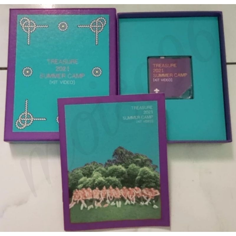 (OFFICIAL) ALBUM ONLY TREASURE SUMMER CAMP KIT