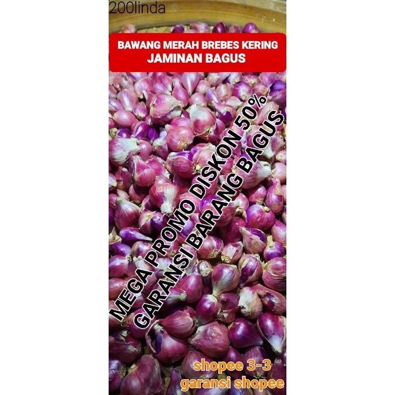 

BAWANG MERAH 1KG BAWANG MERAH SUPER 1KG BAWANG MERAH BREBES 1KG BAWANG MERAH 1KG TERMURAH PROMO SHOPEE 1-1