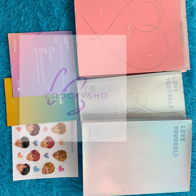 album proof bts compact unseald BOOKED