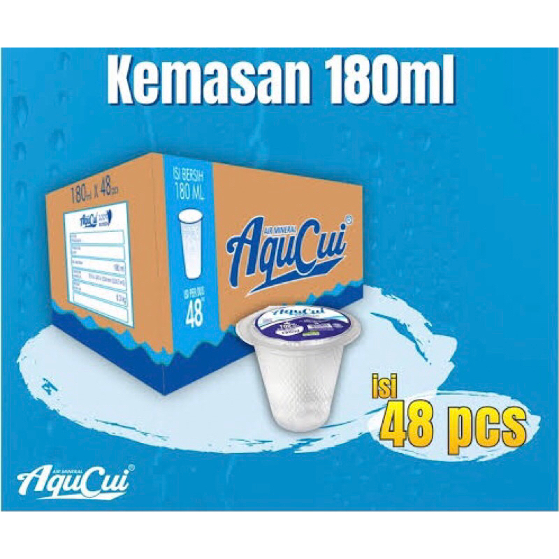 

Aqucui Gelas 180ml