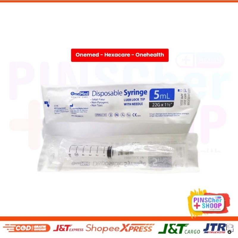 SYRINGE / SPUIT DISPOSABLE 5 Ml SATUAN