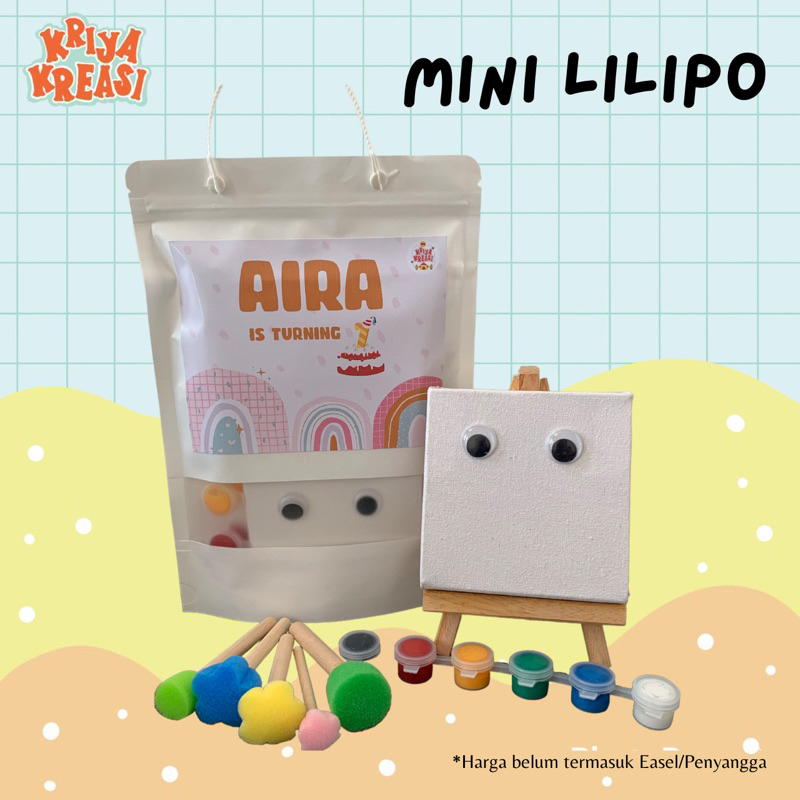 MINI LILIPO | Mini Canvas Painting