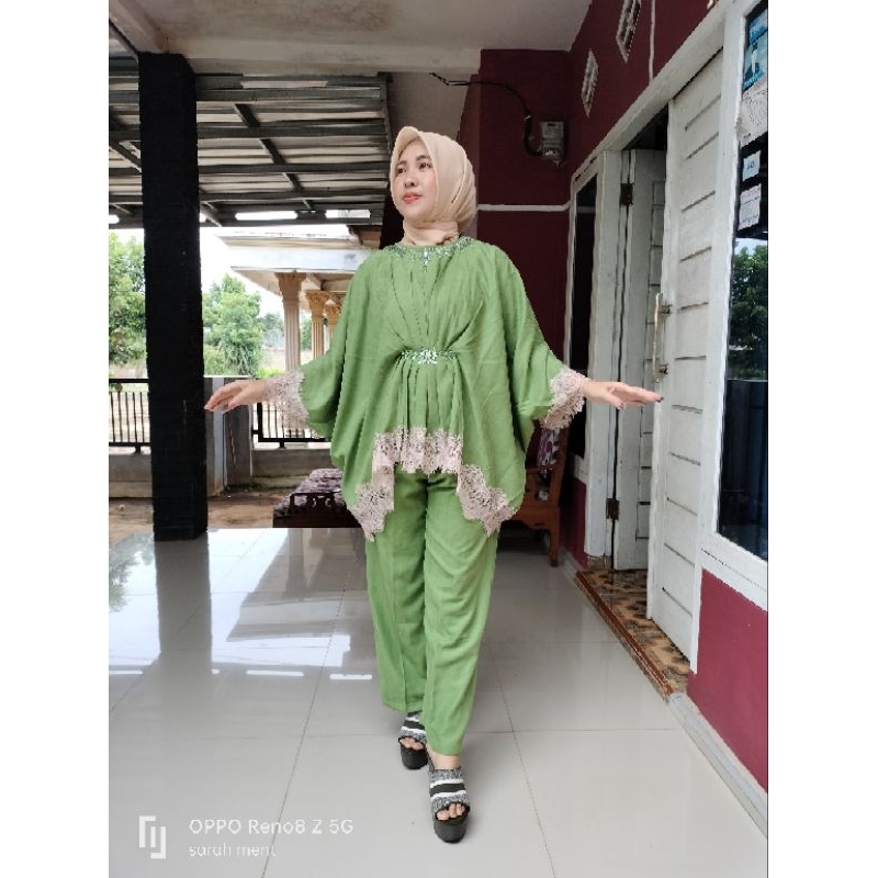 set kaftan cantik