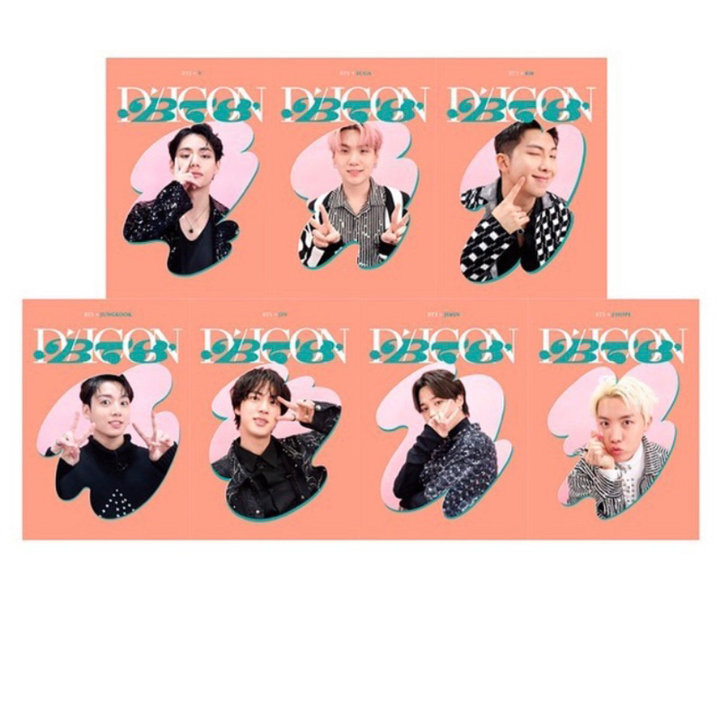 [READY STOCK] DICON MINI 102 BTS FULLSET — NAMJOON RM SEOKJIN JIN JUNGKOOK SET