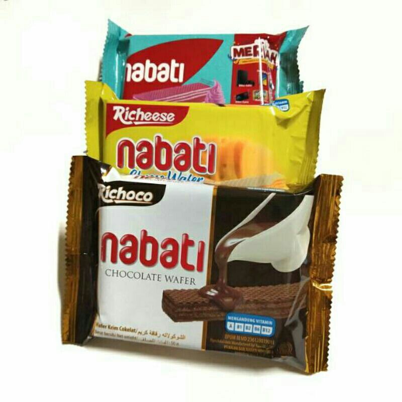 

Richeese Nabati Wafer 39Gr ECERAN 2000