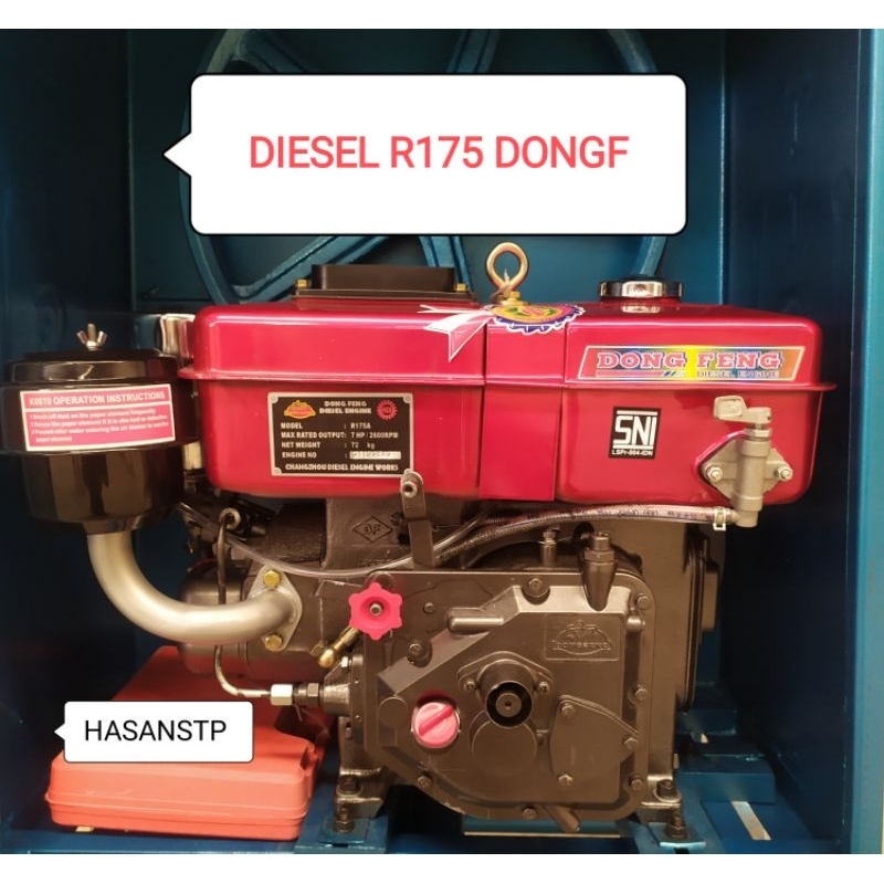 MESIN DIESEL R175 DONGFENG 7HP