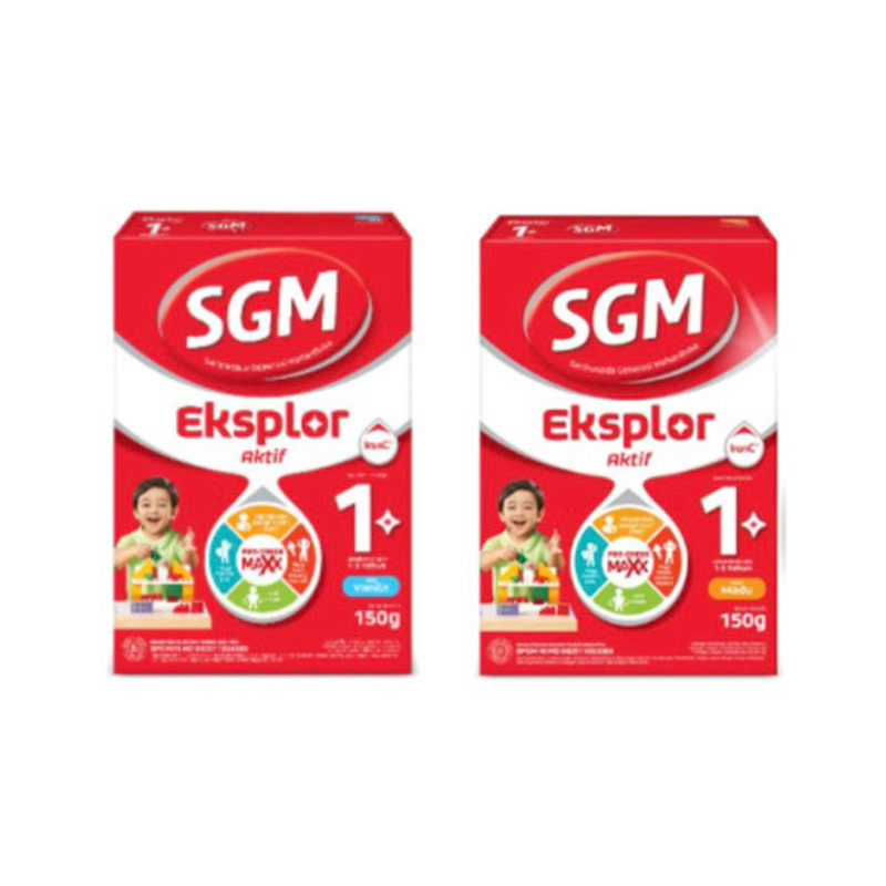 SGM eksplor 1+ 150 gram ( susu nutrisi lengkap anak 1-3 tahun )