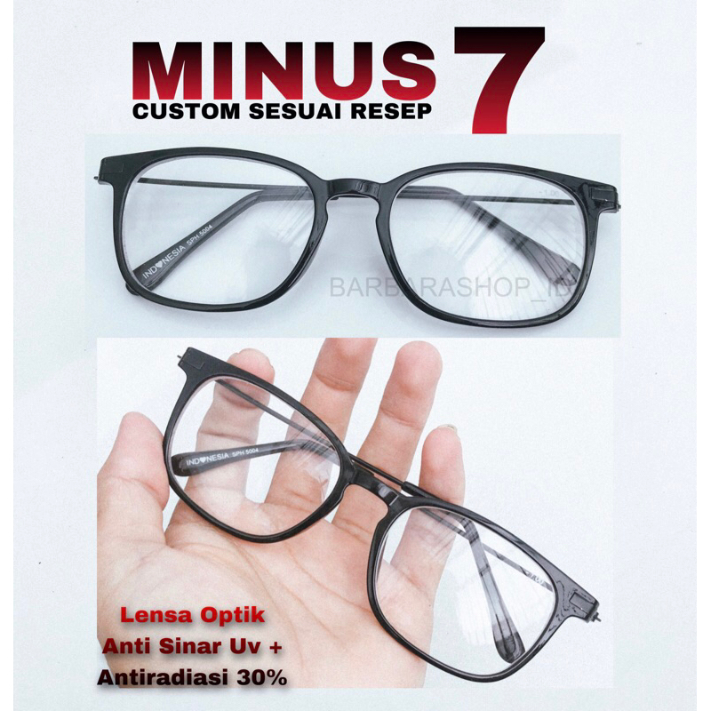 KACAMATA MINUS 7,6,5,4,3,2,1 MINUS RABUN JAUH SLINDER SESUAI RESEP KACAMATA FASHION MINUS KOREA PRIA