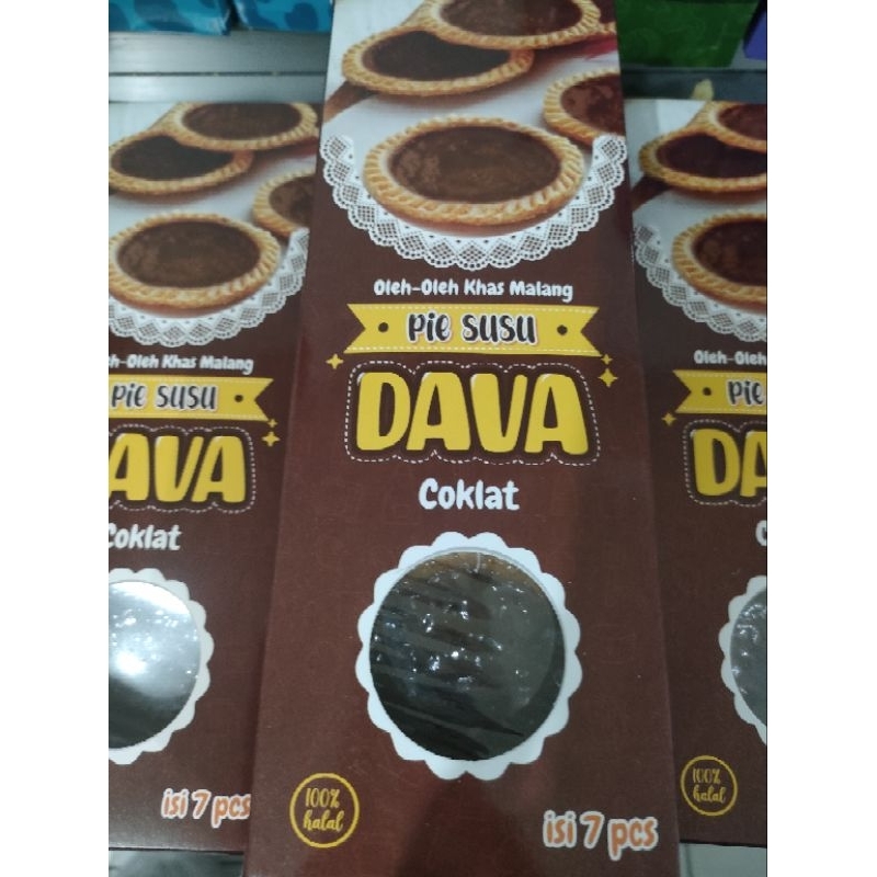 

Pie Susu Dava Rasa Coklat