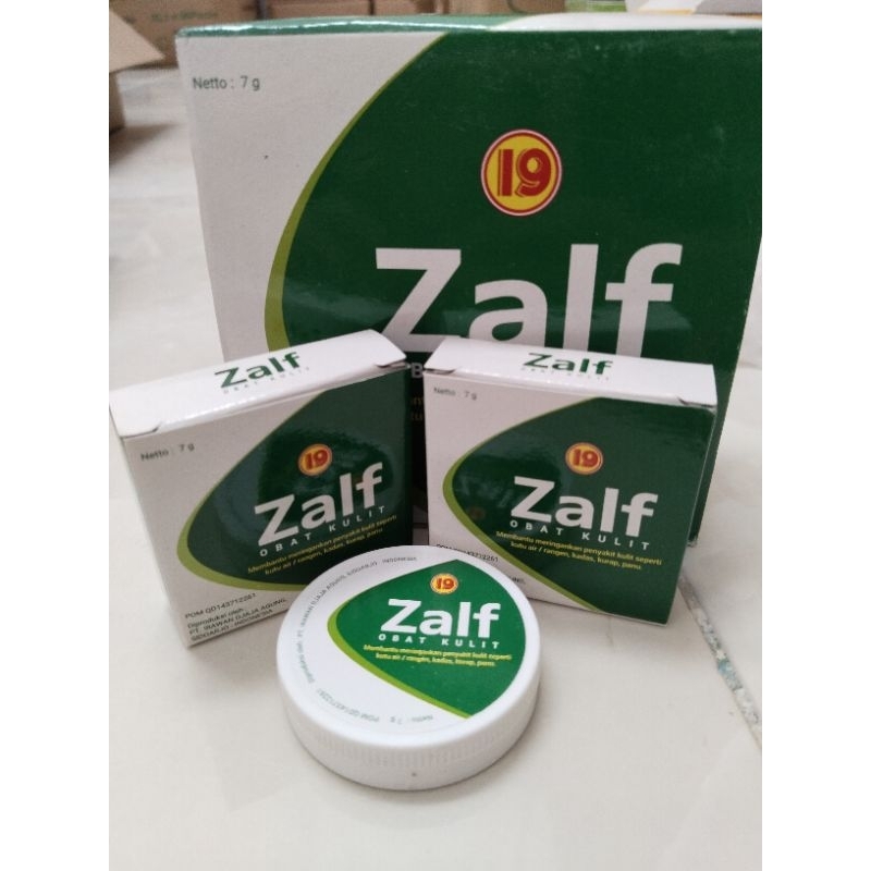 Zalf 19 Obat Kulit / Obat Panu Kadas Kurap Zalf 19 (Box)