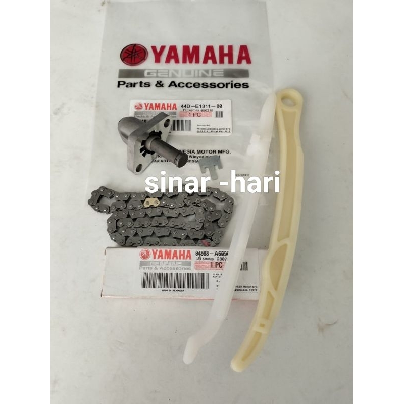 RANTE KETNG KOMPLIT 3 AITM (44D) YAMAHA ORIGINAL +XEON KARBU +XEON LAMA 125 CC