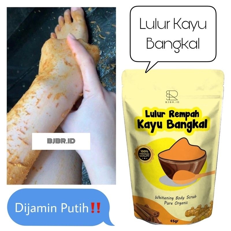 Lulur Rempah Kayu Bangkal Lulur Pemutih