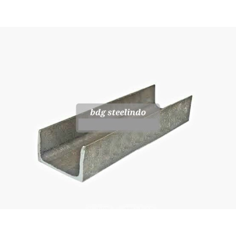 Besi UNP 50 65 80 100 120 Kanal U panjang 6 meter