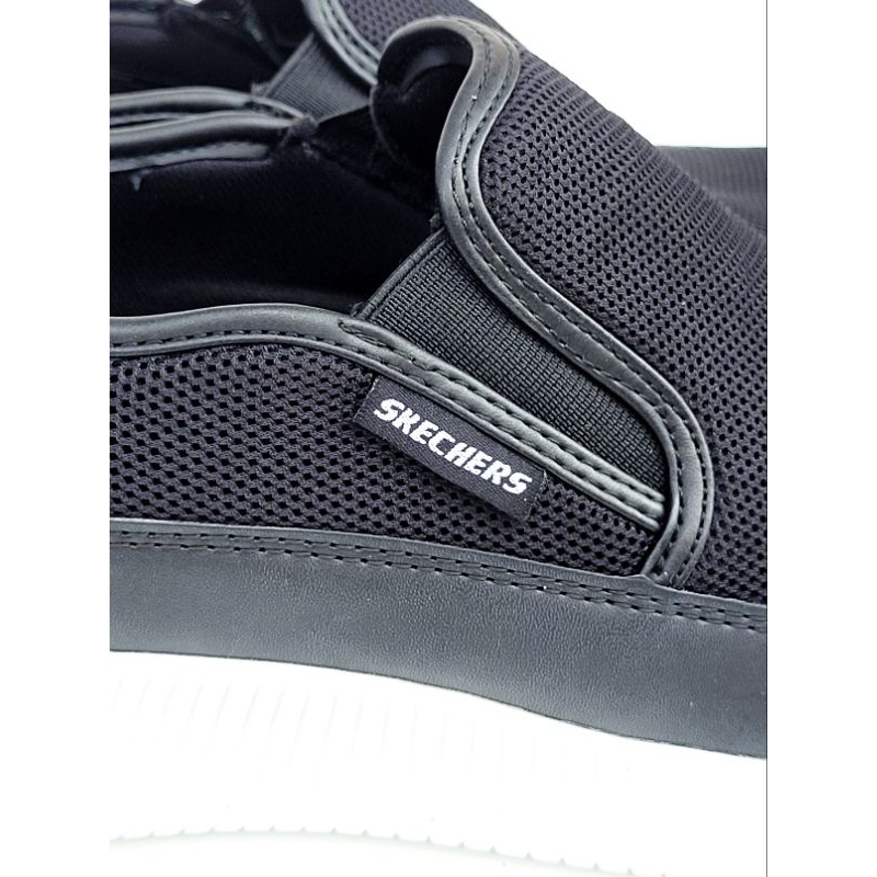 Skechers Pria Slip On Depth Charge - Flish Sepatu Pria Slip On Casual Sneakers Original Import Sepatu Pria Slip On Nyaman Ringan