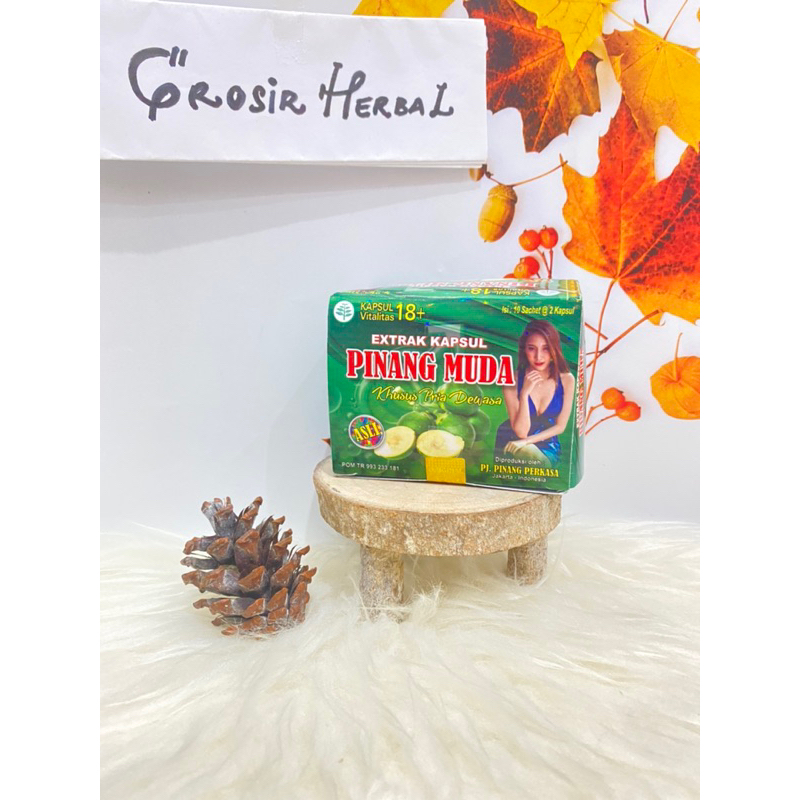 Pinang muda kapsul stamina