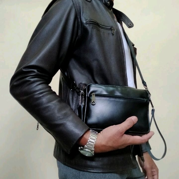 TAS KULIT ASLI WANITA/PRIA KULIT PREMIUM.