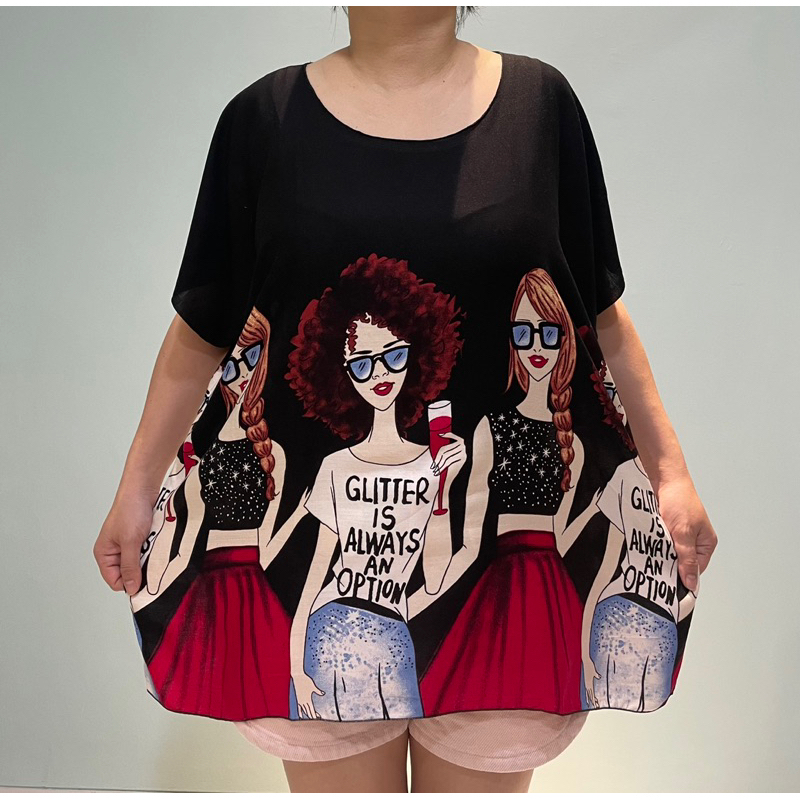 BAJU BALI|ATASAN BLUS NECI JUMBO RAYON ARMOR FIT TO 4XL SJ/KRIBO REAL PICT