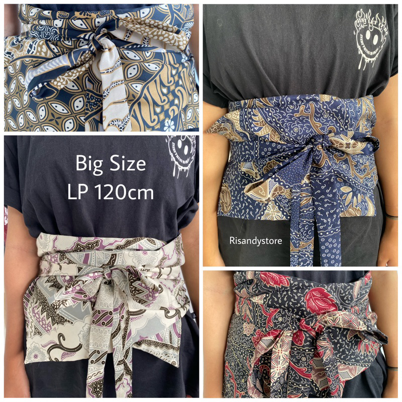 Obi Belt Jumputan Obi Belt Batik Obi Belt Polos