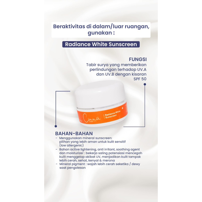 RADIANCE WHITE SUNSCREEN SPF 50